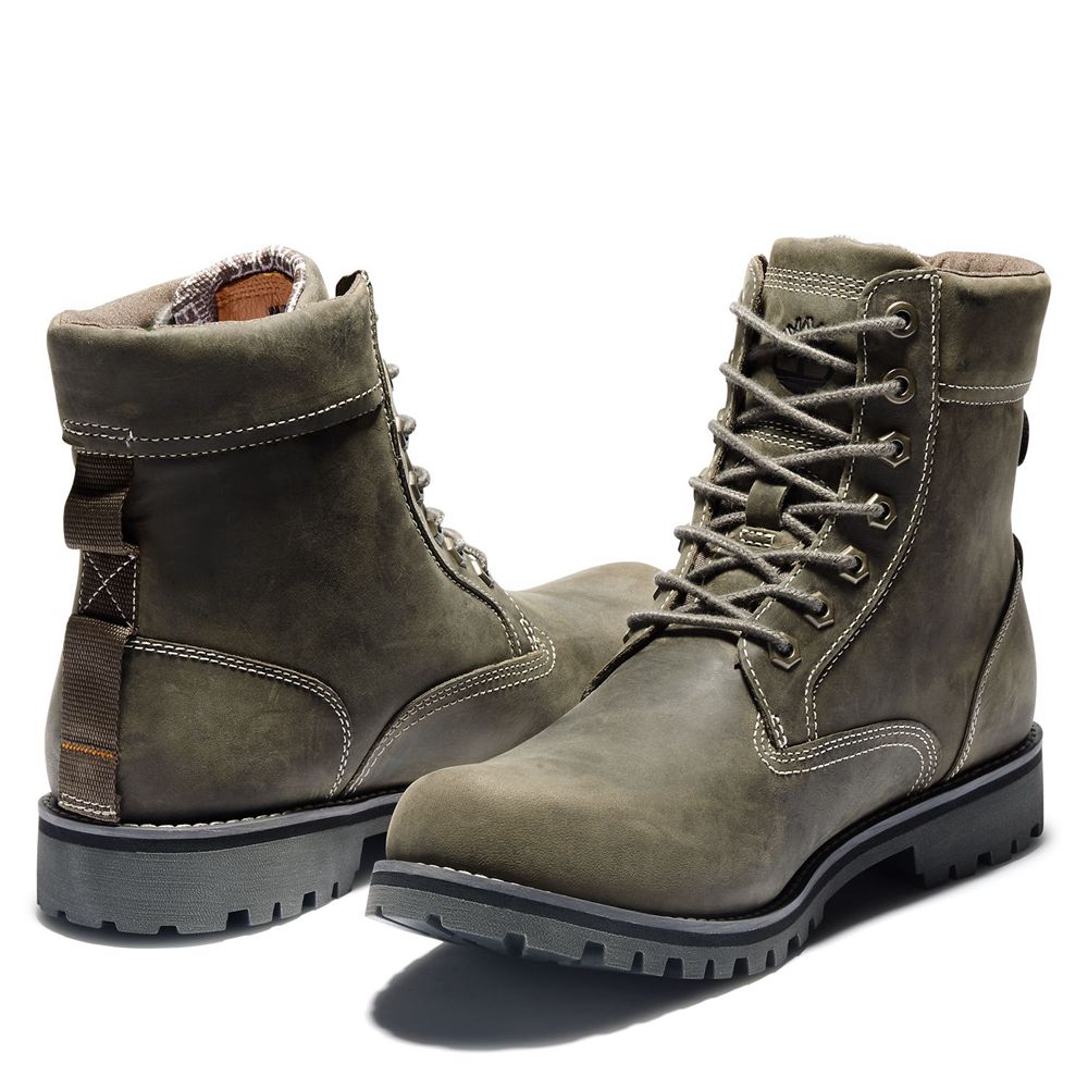 Botas Masculino - Timberland 6-Inch Rugged Impermeavel Ii - ITFPS4129 - Verde Oliva